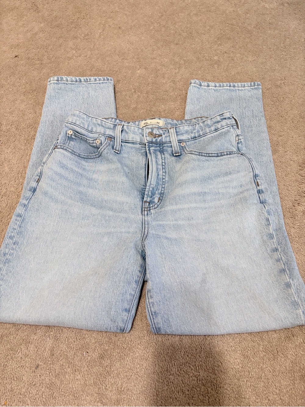 Madewell Light Wash Women's Jeans - Classic High-Rise